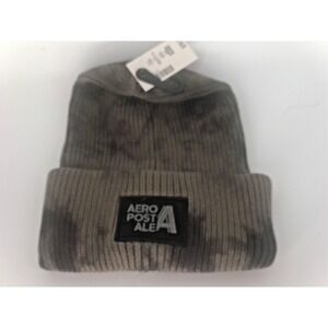 Aeropostale Multi colored Cuffed Beanie Hat Adults Size OS New
